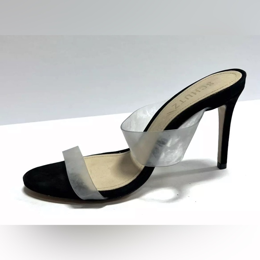 Schutz Womens Ariella Sandal Black Size 7.5 M